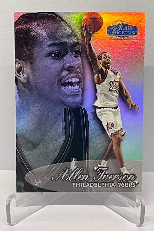 1998-99 Flair Showcase Power Allen Iverson Philadelphia 76ers