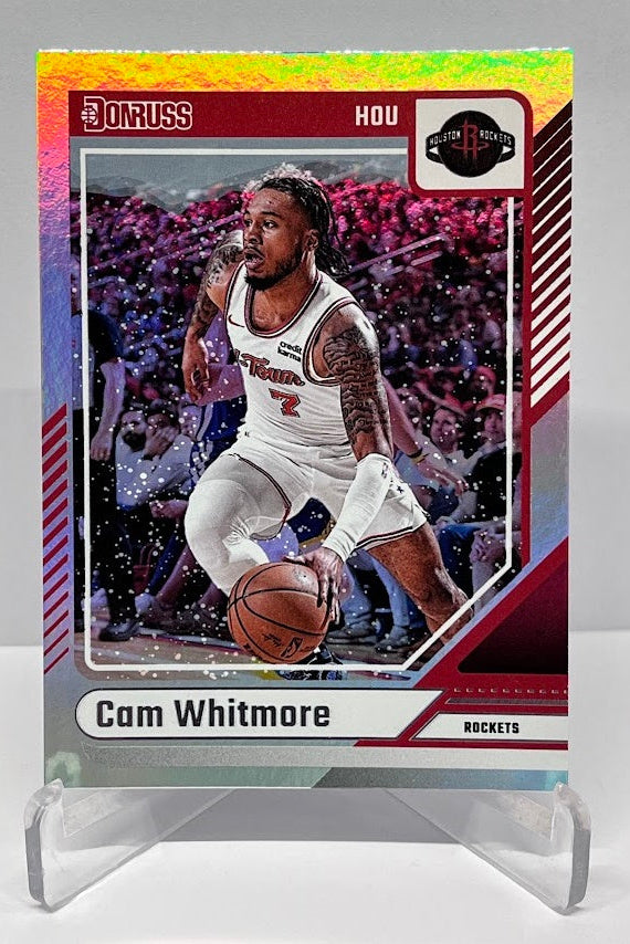 2024-25 Panini Donruss Winter Holo Cam Whitmore Rockets #167