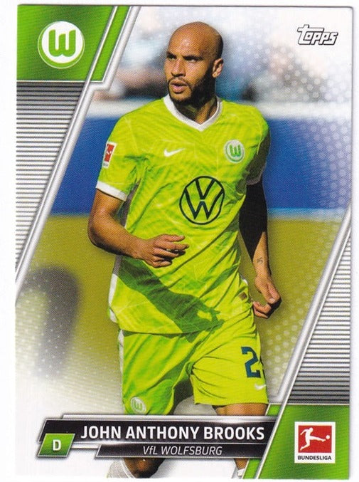 2022 Topps Bundesliga John Anthony Brooks Wolfsburg #177