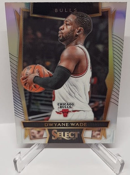 2016-17 Panini Selecet Prizm Dwyane Wade Bulls #93