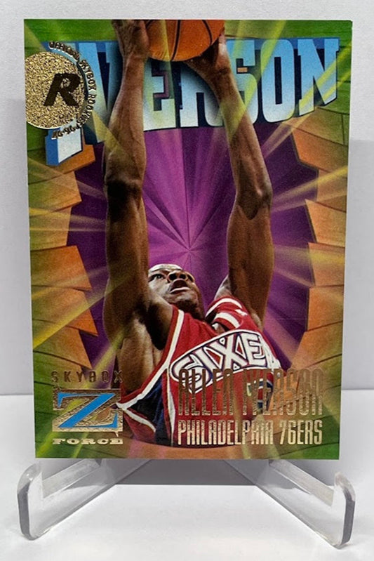 1996-97 Skybox Z Force Rookie Allen Iverson 76ers #151
