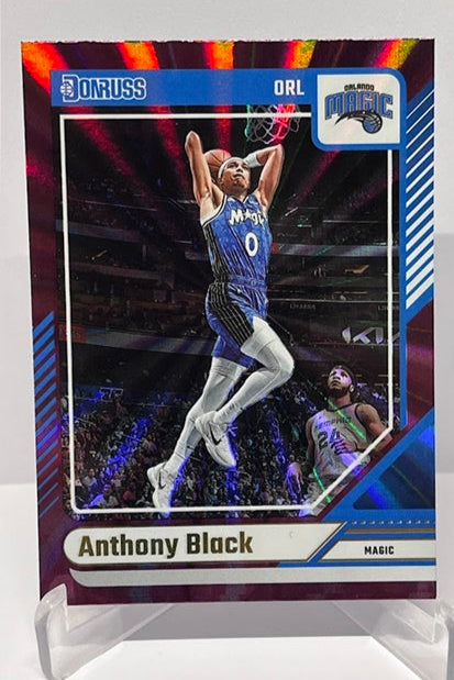 2024-25 Panini Donruss Holo Maroon Laser Anthony Black Orlando #60 *6