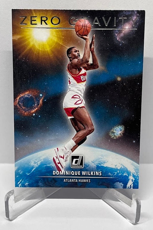 2020-21 Panini Donruss Zero Gravity Dominique Wilkins Hawks #1