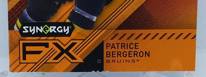 2021-22 Upper Deck Synergy FX Patrice Bergeron Bruins  207/449