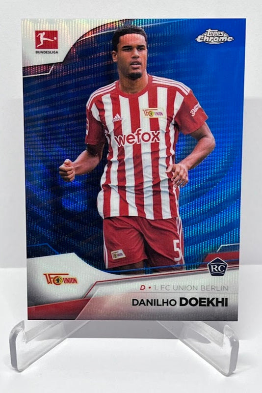 2022-23 Topps Chrome RC Danilho Doekhi Union Berlin 107/180 #14