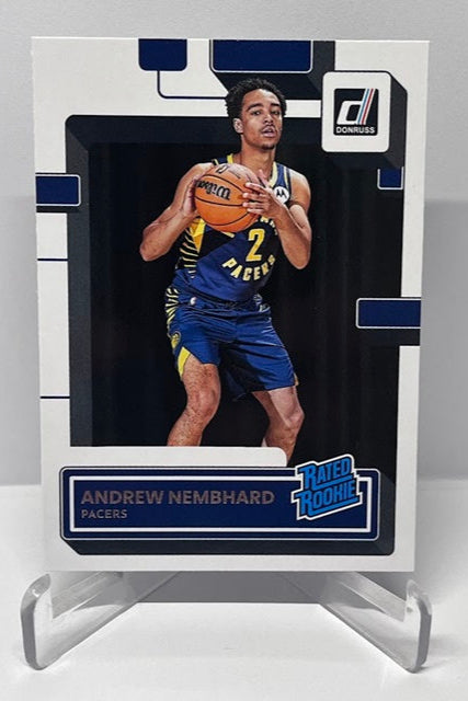 2022-23 Panini Donruss Rated Rookie Andrew Nembhard Pacers #231