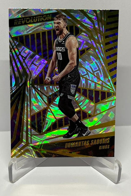 2023-24 Panini Revolution Fractal Domantas Sabonis Kings #87