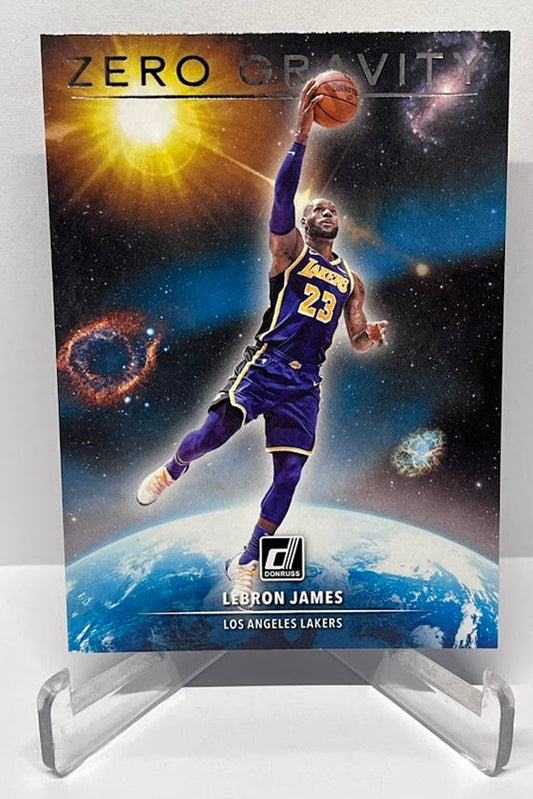 2020-21 Panini Donruss Zero Gravity Lebron James Lakers #2