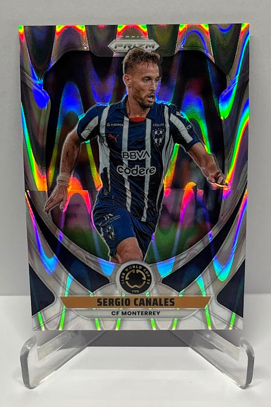 2025 Panini Prizm FIFA Club World Cup Seismic RC Sergio Canales #63