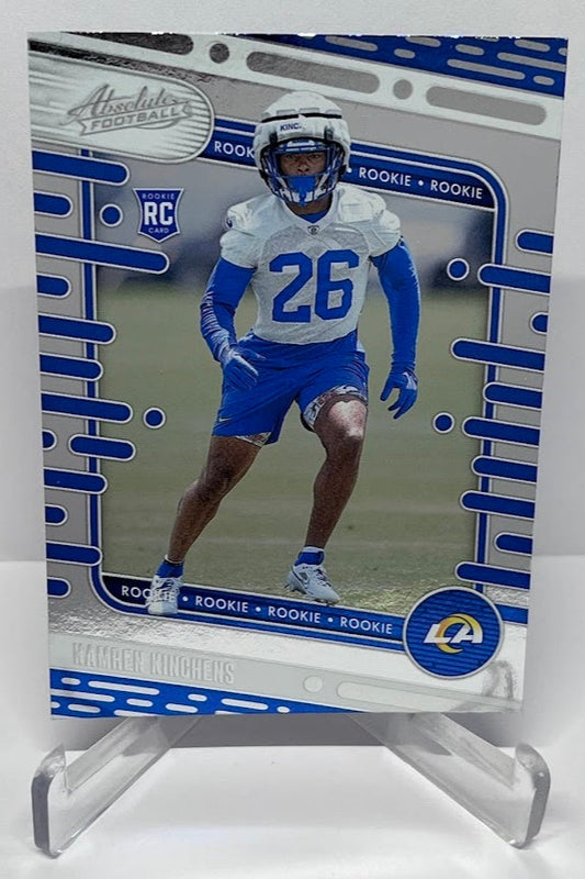 2024 Panini Absolute Green Foil RC Kamren Kinchens LA Rams #175 *3