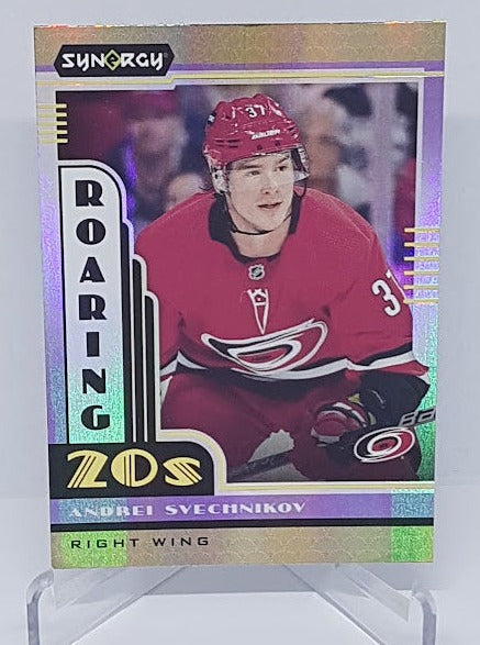 2021-22 Upper Deck Synergy Roaring 20s Andrei Svechnikov Hurricanes