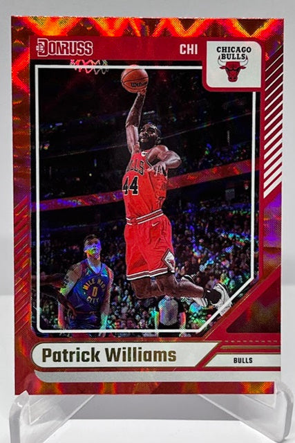 2024-25 Panini Donruss Red Patrick Williams Chicago Bulls #96 *6