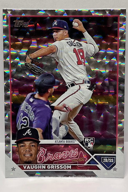 2023 Topps Series One Collectors Box RC Vaughn Grissom Braves #275