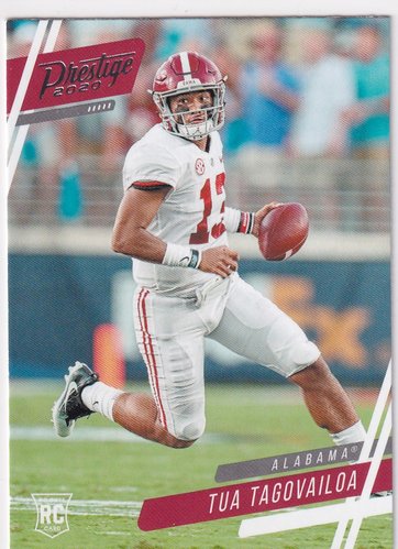 2020 Panini Chronicles Prestige RC Tua Tagovailoa Alabam #6