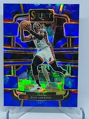 2023-24 Panini Select Cracked Ice Prizm Bam Adebayo Miami Heat #59