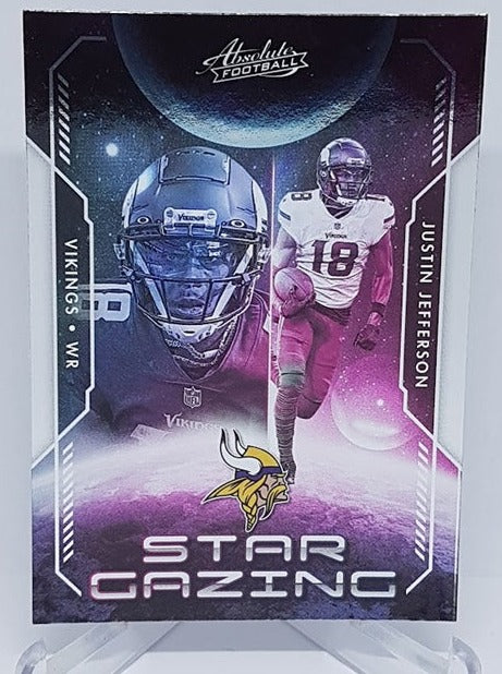 2023 Panini Absolute Star Gazing Justin Jefferson Vikings