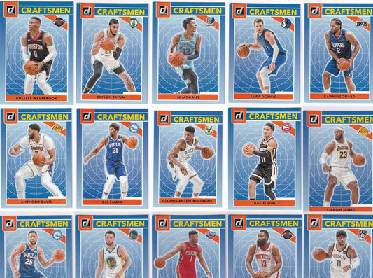 2020-21 Panini Donruss CRAFTSMEN Complete Set #1-15