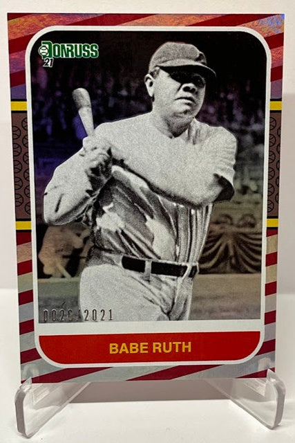 2021 Panini Donruss Holo Babe Ruth New York 0026/2021 #228 *4