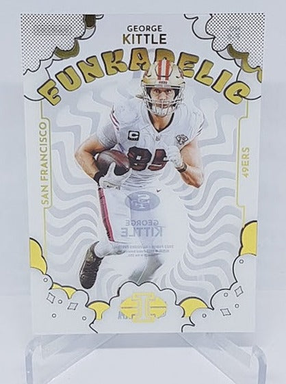 2022 Panini Illusions Funkadelic George Kittle 49ers