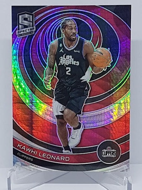 2022-23 Panini Spectra Asia Prizm Kawhi Leonard LA Clippers #64