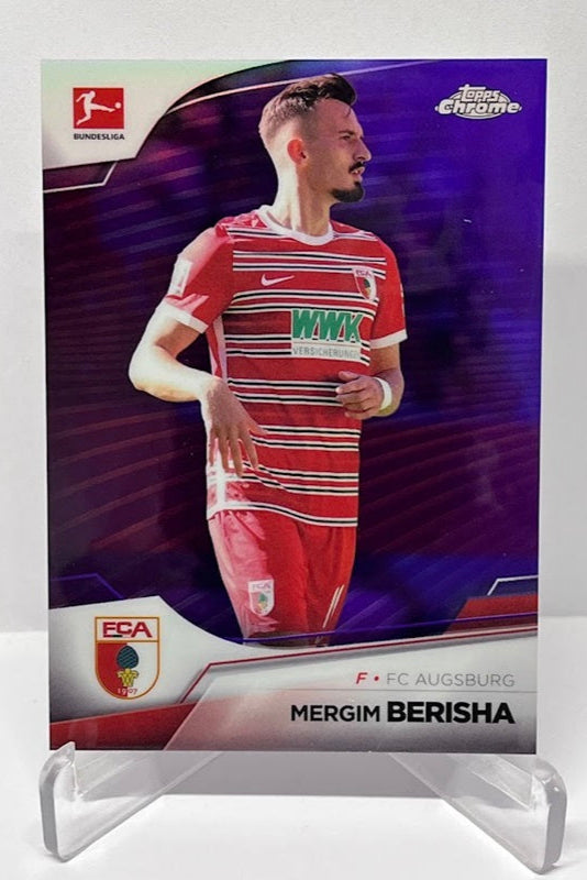 2022-23 Topps Chrome Mergim Berisha FC Augsburg 180/299 #3