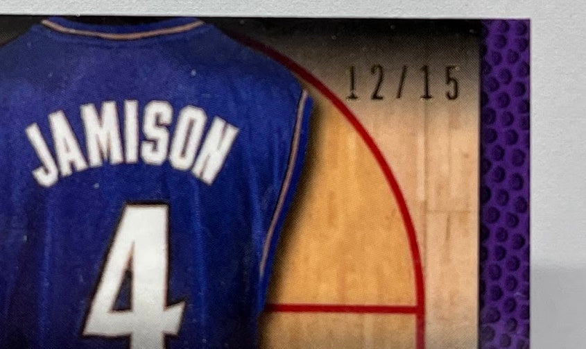 2017 Leaf Super Swatch Memorabilia Antawn Jamison 12/15