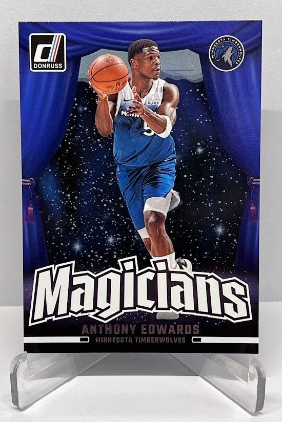2024-25 Panini Donruss Winter Magicians Anthony Edwards Minnesota #2