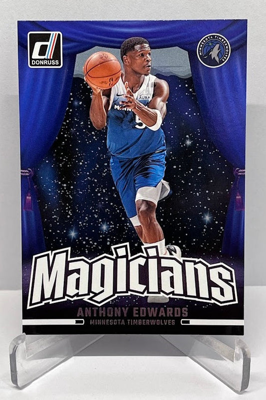 2024-25 Panini Donruss Winter Magicians Anthony Edwards Minnesota #2