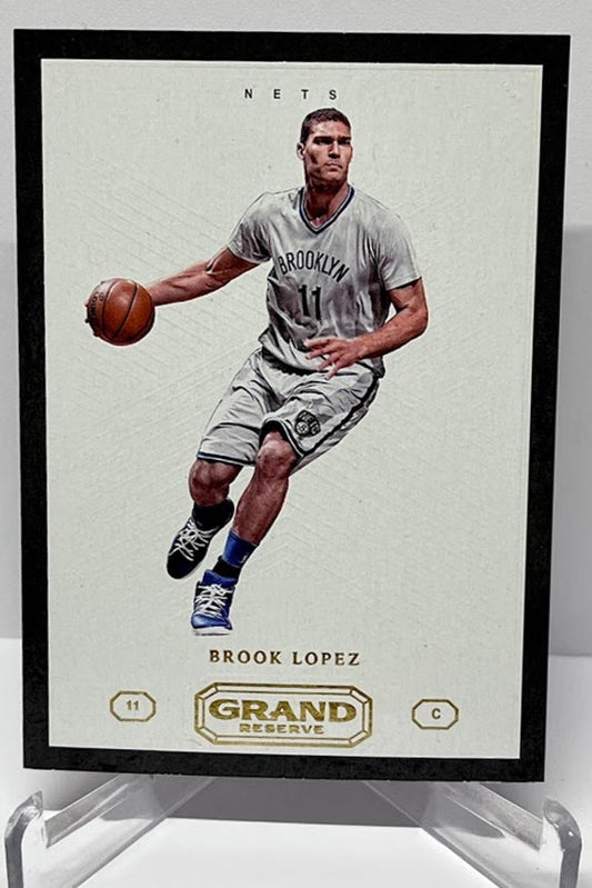 2016-17 Panini Grand Reserve Brooke Lopez Brooklyn Nets #49
