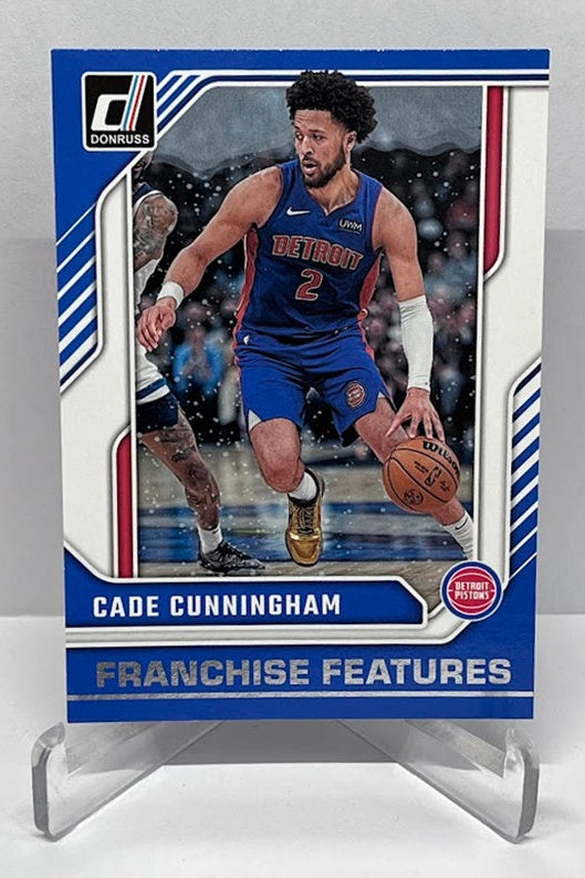 2024-25 Panini Donruss Winter Franchise Features Cade Cunningham #22