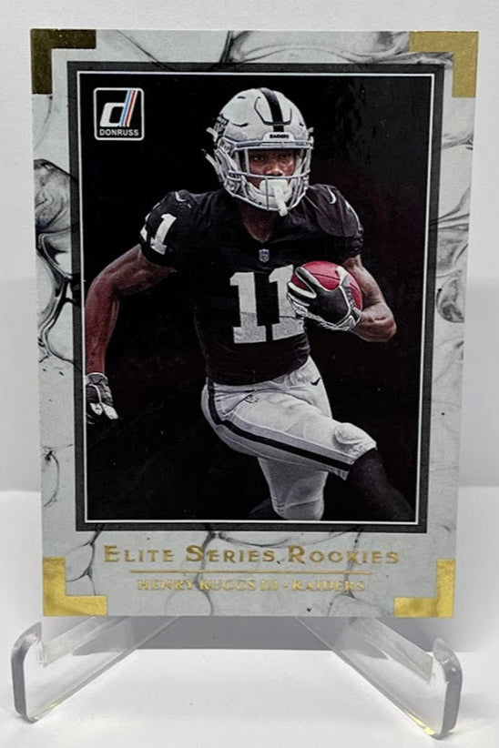 2020 Panini Donruss Elite Series Rookies Henry Ruggs Raiders