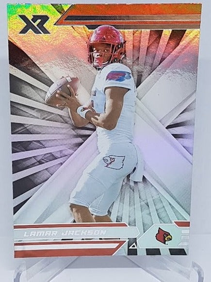 2022 Panini Chronicles XR Lamar Jackson Cardinals #14