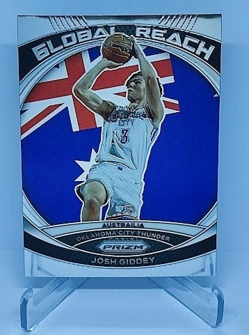 2023-24 Panini Prizm Global Reach Josh Giddey OKC #10