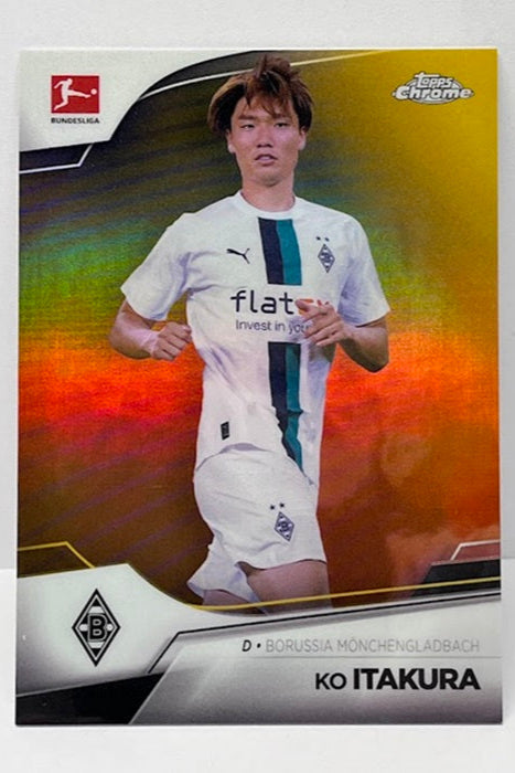 2022-23 Topps Chrome Ko Itakura Borussia Mönchengladbach 21/50 #76