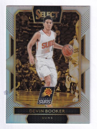 2016-17 Panini Select Silver Prizm Devin Booker Suns #253