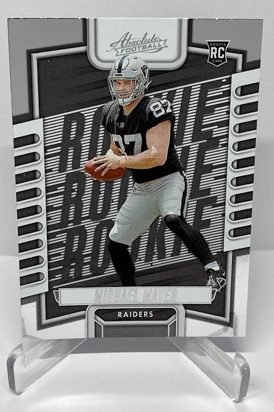 2023 Panini Absolute RC Michael Mayer Las Vegas Raiders #116