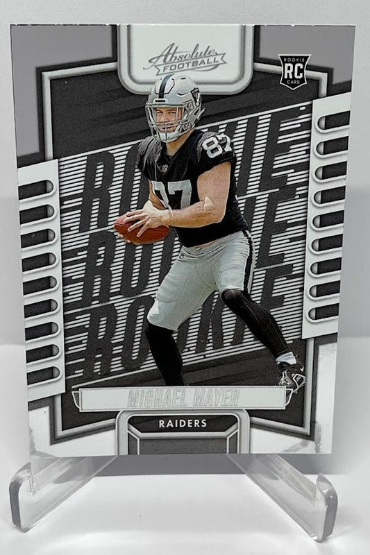 2023 Panini Absolute RC Michael Mayer Las Vegas Raiders #116