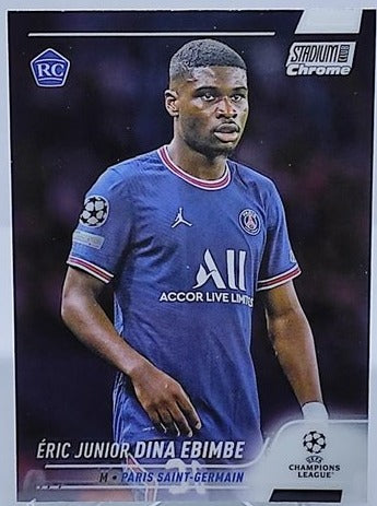2021-22 Topps UCL Stadium Club RC Dina Ebimbe PSG #41