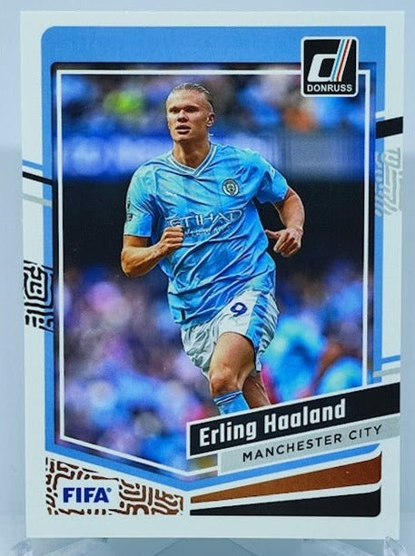2023-24 Panini Donruss FIFA Erling Haaland Manchester City #89