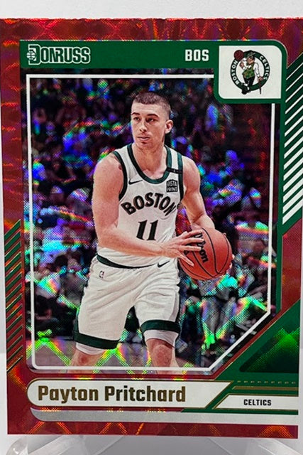 2024-25 Panini Donruss Red Payton Pritchard Boston Celtics #137 *6