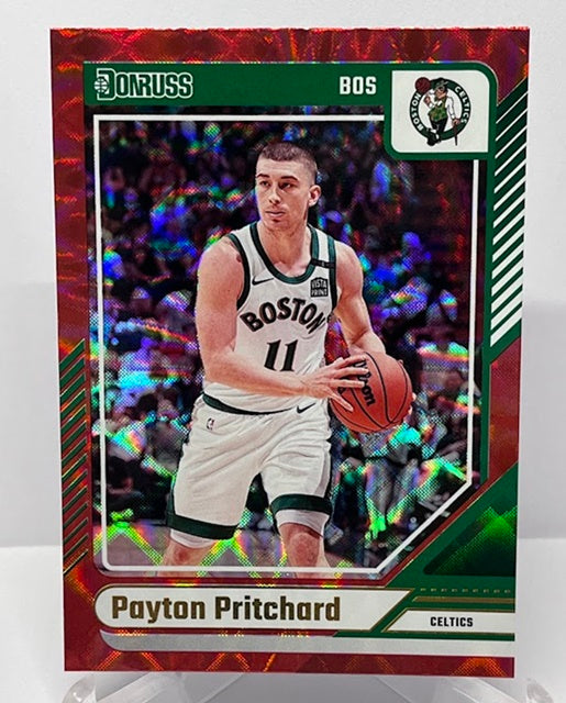 2024-25 Panini Donruss Red Payton Pritchard Boston Celtics #137 *6