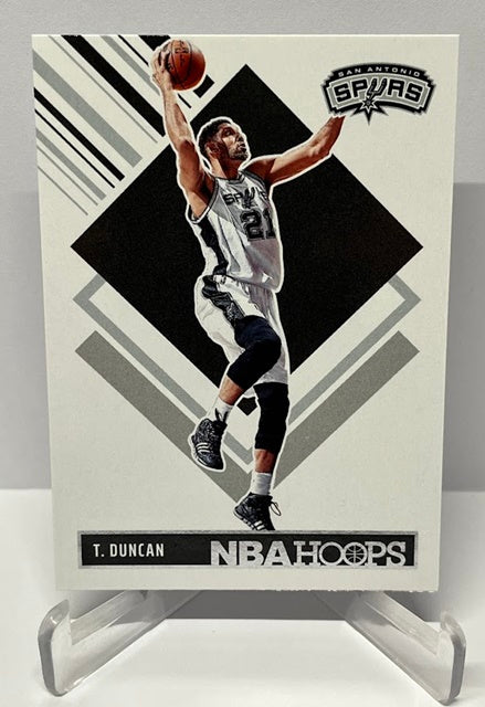 2024-25 Panini Hoops Tribute Tim Duncan Spurs #297