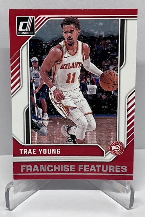 2024-25 Panini Donruss Winter Franchise Features  Trae Young Hawks #9