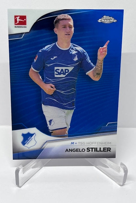 2022-23 Topps Chrome Angelo Stiller TSG Hoffenheim 059/180 #48