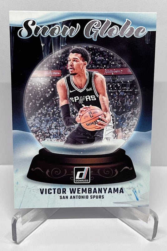 2024-25 Panini Donruss Winter Snow Globe Victor Wembanyama Spurs #14
