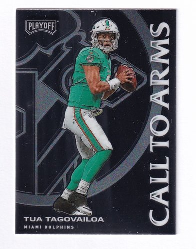 2020 Panini PlayoffCall to Arms RC Tua Tagovailoa Dolphins #CA-18