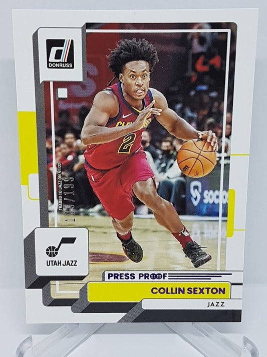 2022-23 Panini Donruss Collin Sexton Utah Jazz 103/199 #38