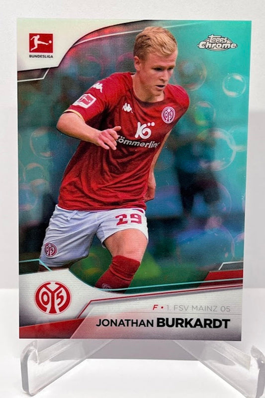2022-23 Topps Chrome Jonathan Burkardt 1. FSV Mainz 05 195/275 #69