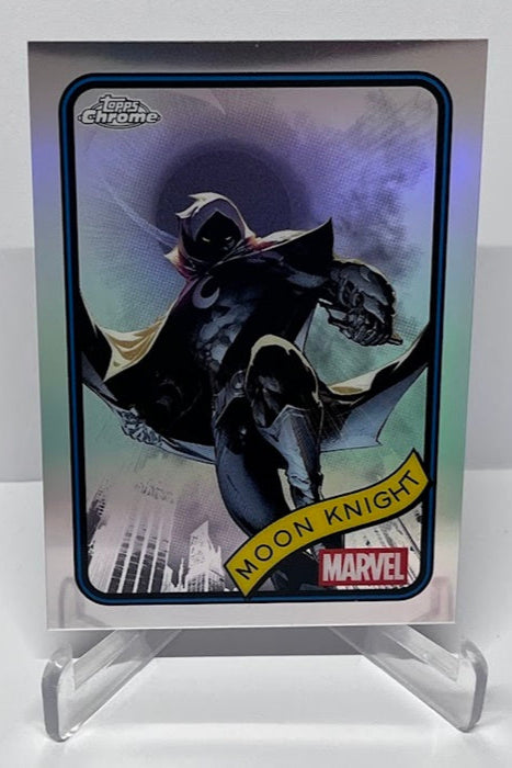 2025 Topps Chrome Marvel Refractor Moon Knight #98 *7