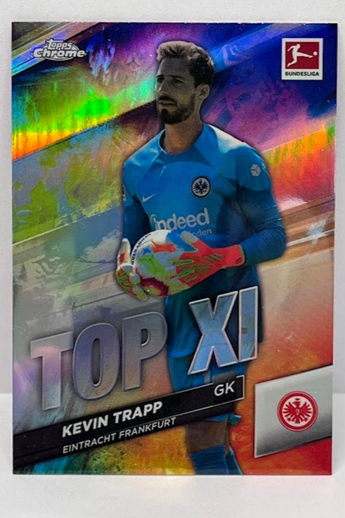 2022-23 Topps Chrome TOP XI Kevin Trapp Eintracht Frankfurt